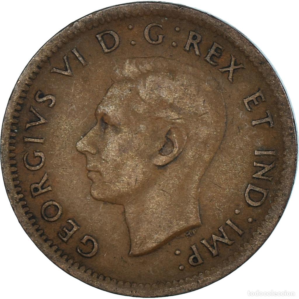 Monedas antiguas de Am&eacute;rica: [#1499645] Moneda, Canad&aacute;, Cent, 1938 - Foto 1