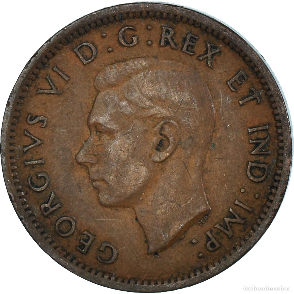 Monedas antiguas de Am&eacute;rica: [#1499709] Moneda, Canad&aacute;, Cent, 1939 - Foto 1