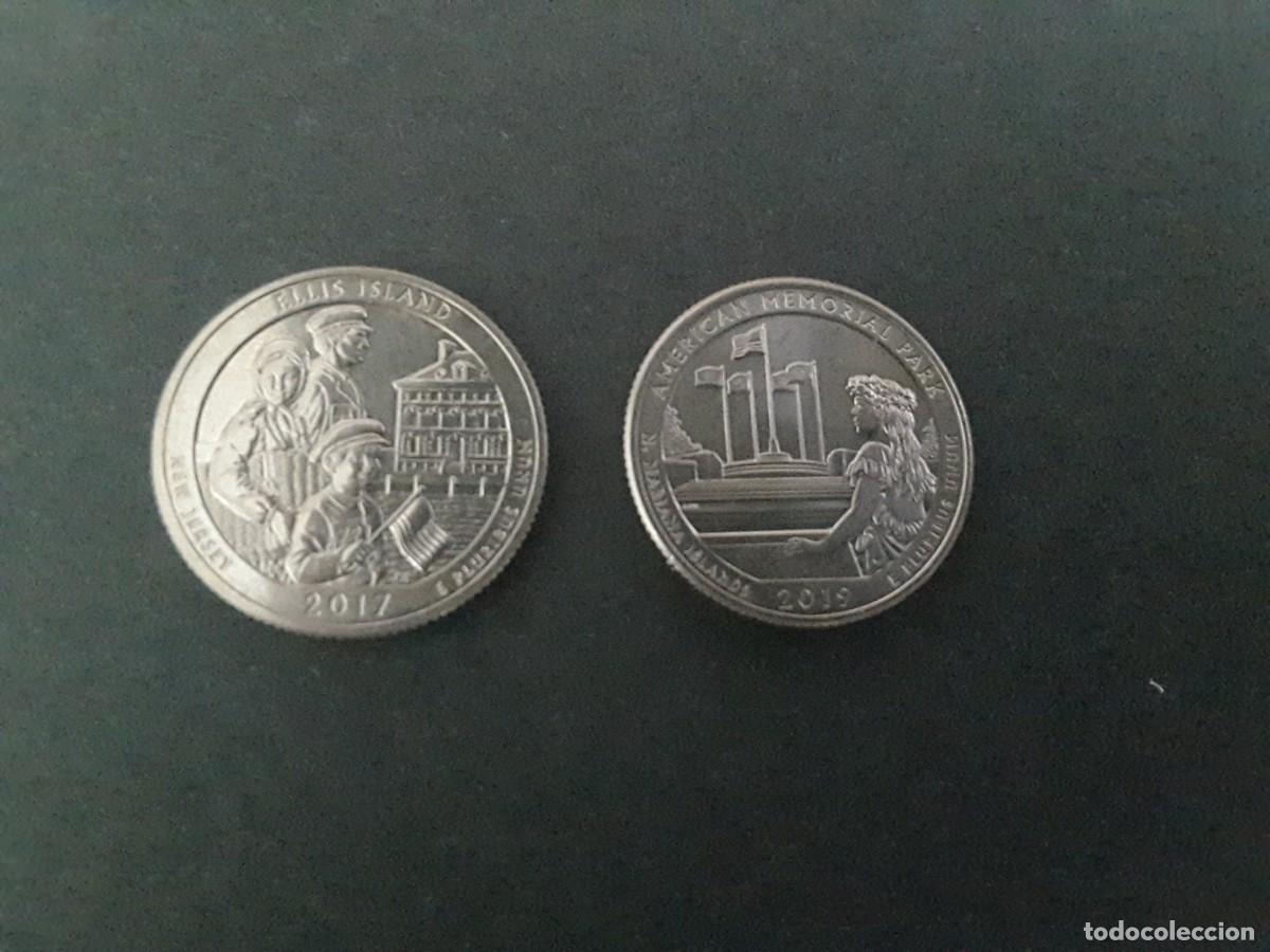 Monedas antiguas de Am&eacute;rica: Cuarto dolar EEUU - Foto 1