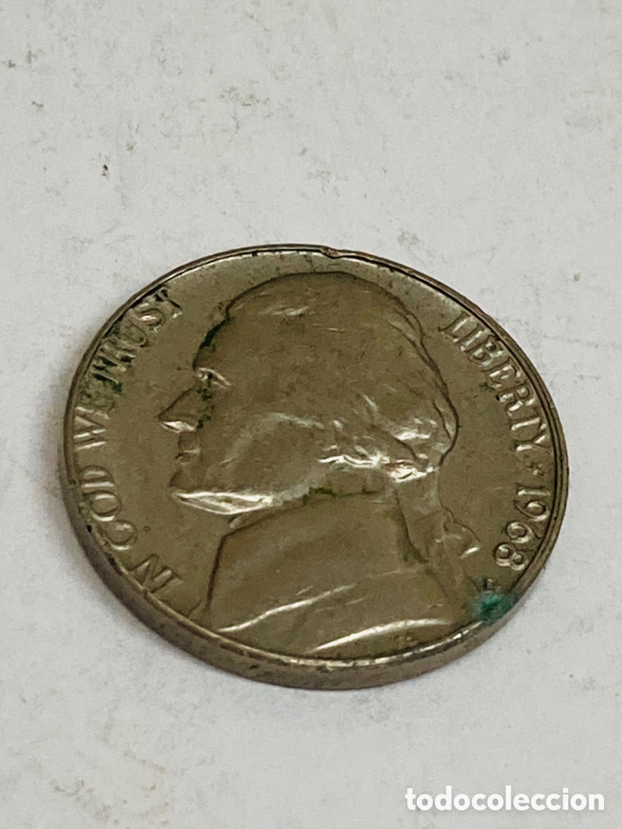 Monedas antiguas de Am&eacute;rica: Moneda 5 c&eacute;ntimos 1968 M21 - Foto 1