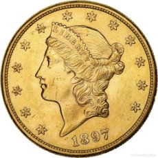 Monedas antiguas de América: [#1162412] MONEDA, ESTADOS UNIDOS, LIBERTY HEAD, $20, DOUBLE EAGLE, 1897, U.S. MINT, SAN
