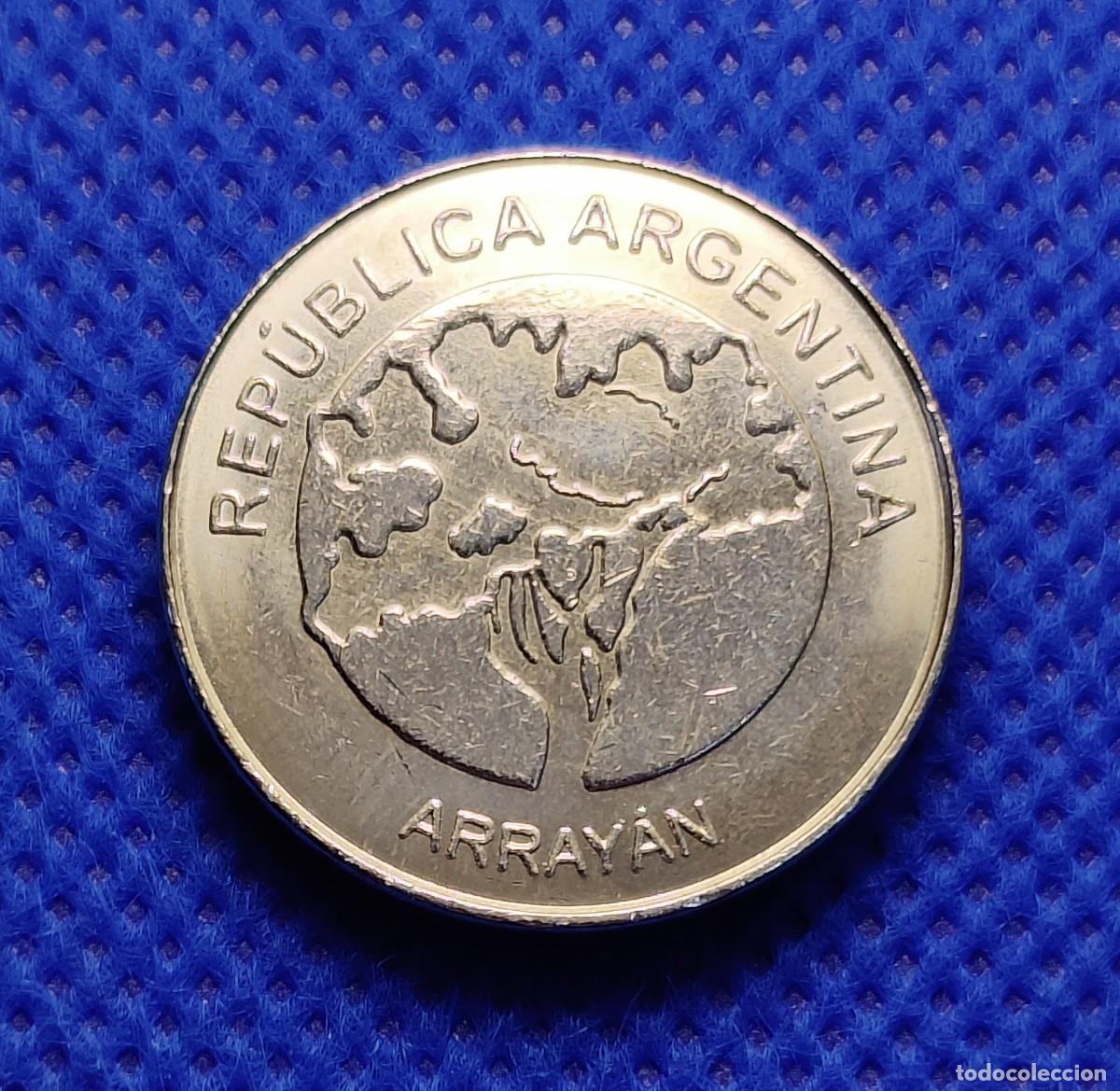Monedas antiguas de Am&eacute;rica: Argentina 5 pesos 2017 (Array&aacute;n) SIN CIRCULAR - Foto 2