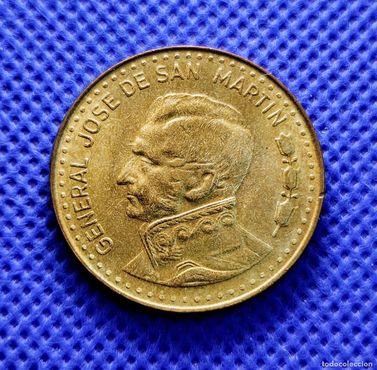 Monedas antiguas de Am&eacute;rica: Argentina 100 pesos 1981 - Foto 2