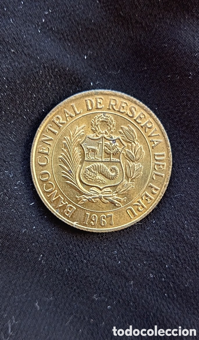 Monedas antiguas de Am&eacute;rica: PERU 1 SOL 1967 - Foto 2