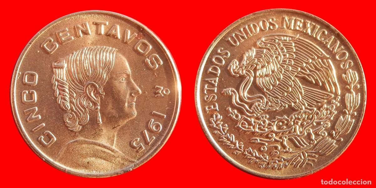 Monedas antiguas de Am&eacute;rica: 5 CENTAVOS 1975 MEXICO-97555 - Foto 1