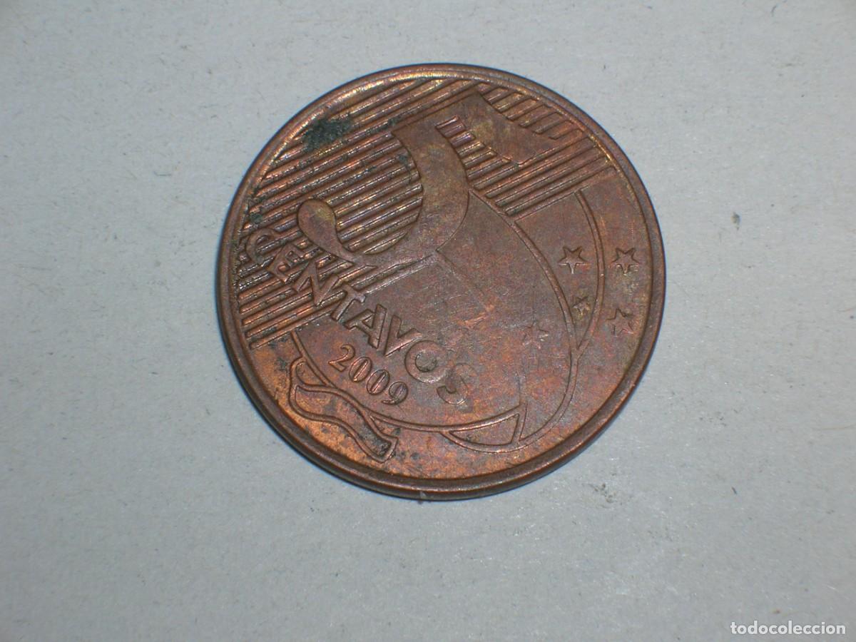 Monedas antiguas de Am&eacute;rica: BRASIL 5 centavos 2009 (16006) - Foto 2