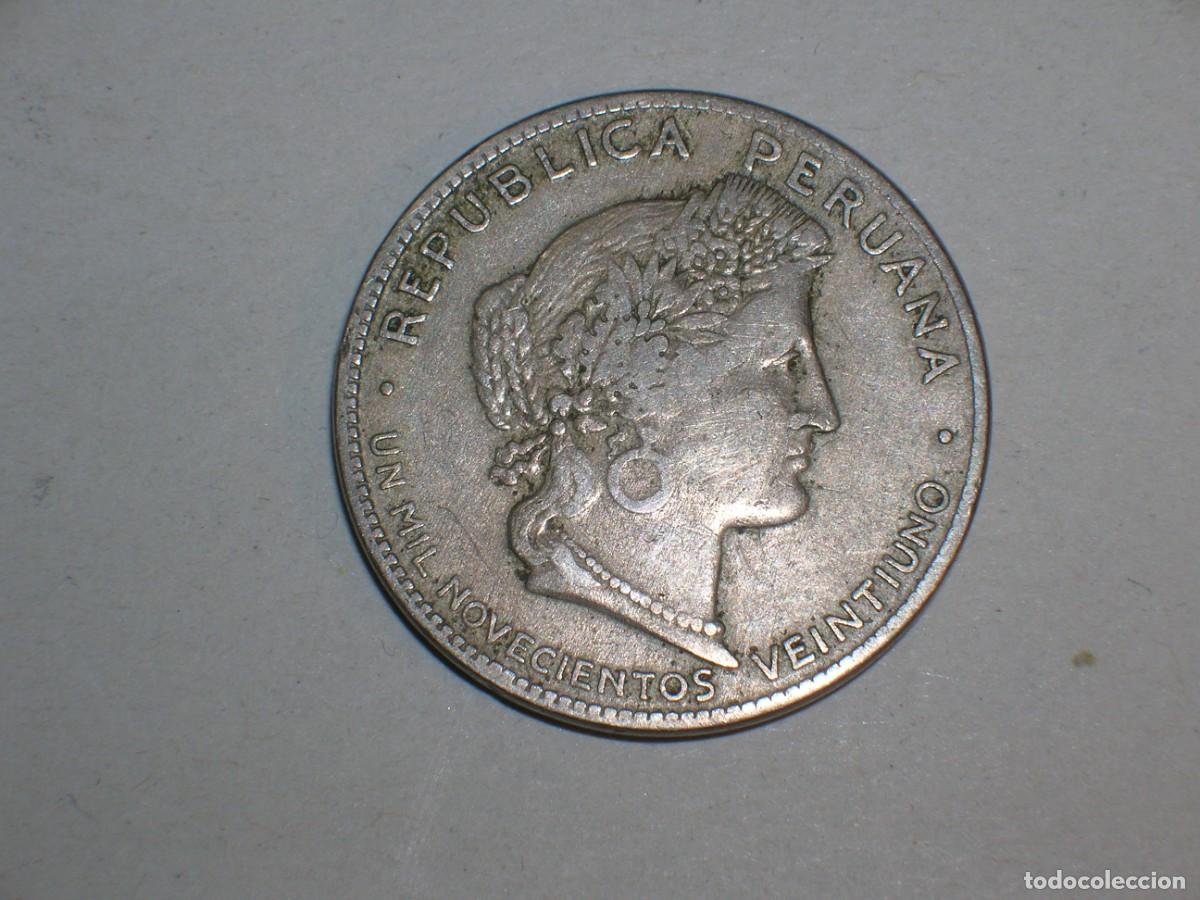 Monedas antiguas de Am&eacute;rica: PERU 20 centavos 1921 (16051) - Foto 1