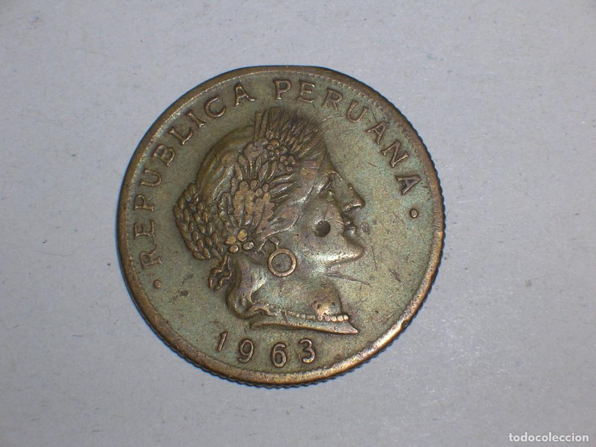 Monedas antiguas de Am&eacute;rica: PERU 20 centavos 1963 (16052) - Foto 1