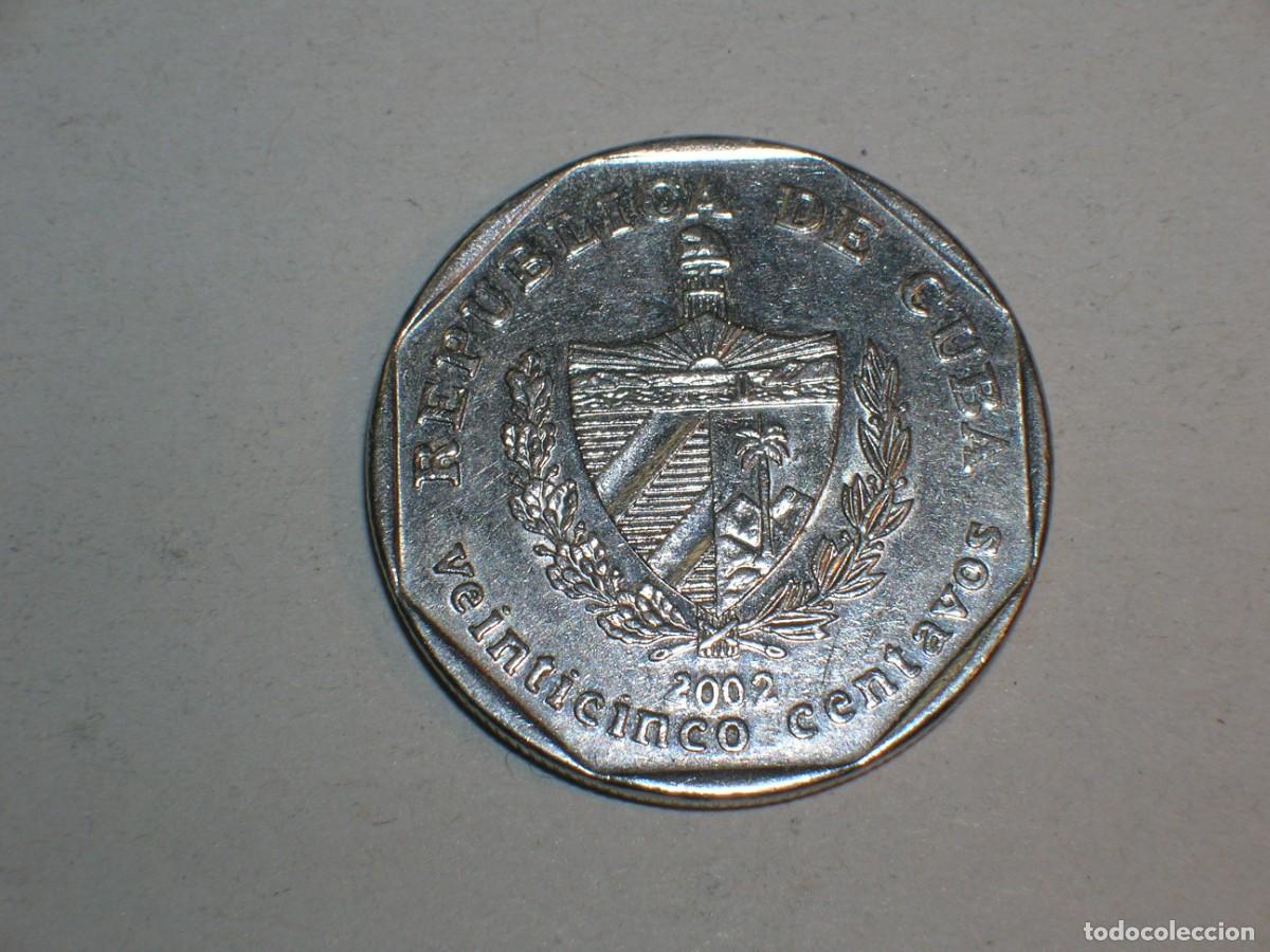 Monedas antiguas de Am&eacute;rica: CUBA 25 centavos 2002 (16130) - Foto 1
