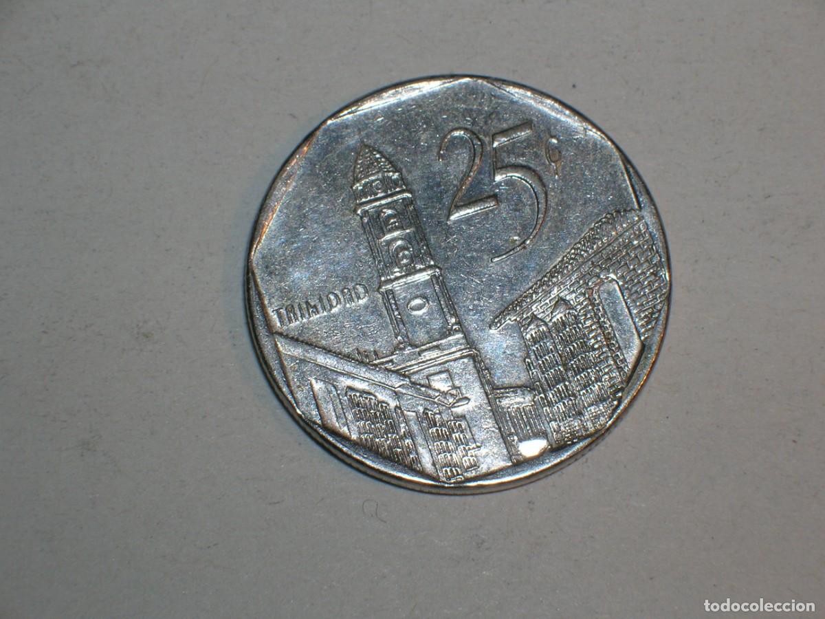 Monedas antiguas de Am&eacute;rica: CUBA 25 centavos 2002 (16130) - Foto 2