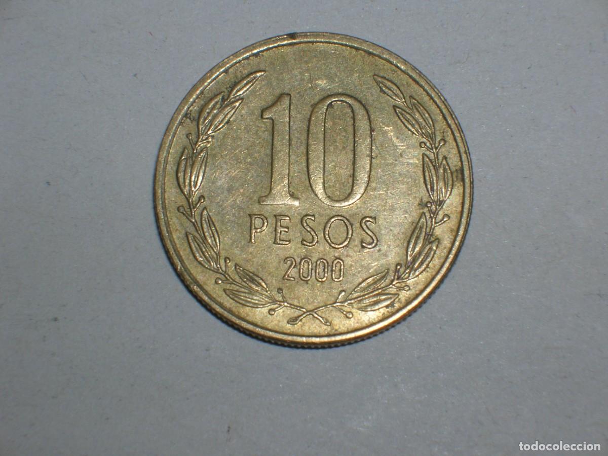 Monedas antiguas de Am&eacute;rica: CHILE 10 pesos 2000 (16142) - Foto 2