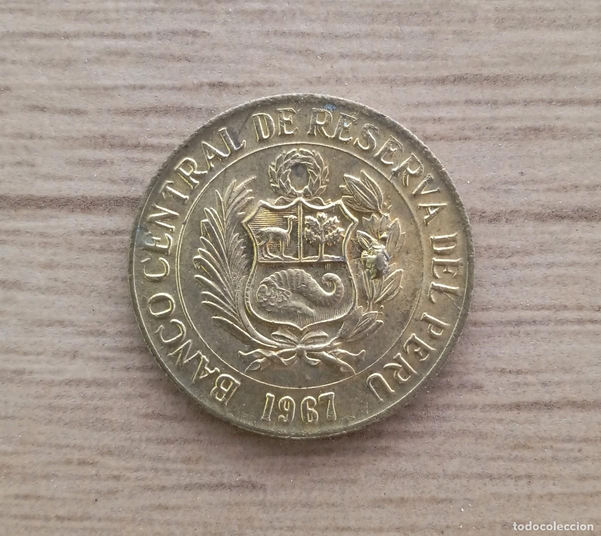 Monedas antiguas de Am&eacute;rica: Peru Moneda Con Exceso De Metal - Foto 1