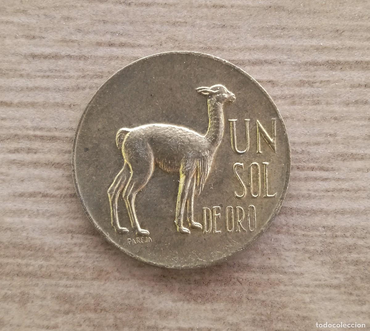 Monedas antiguas de Am&eacute;rica: Peru Moneda Con Exceso De Metal - Foto 2