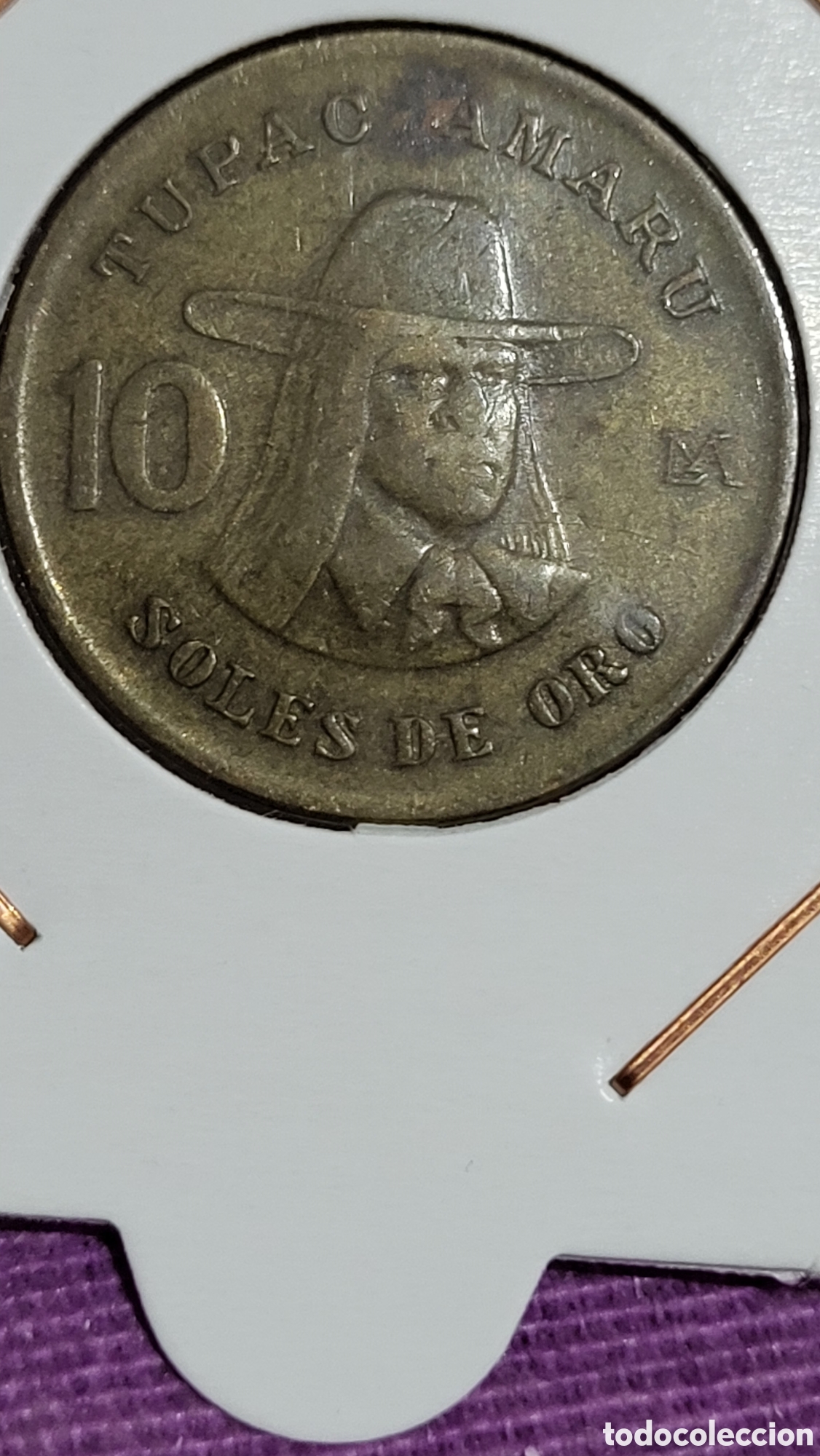 Monedas antiguas de Am&eacute;rica: Moneda 10 soles de oro Per&uacute; 1978 - Foto 1