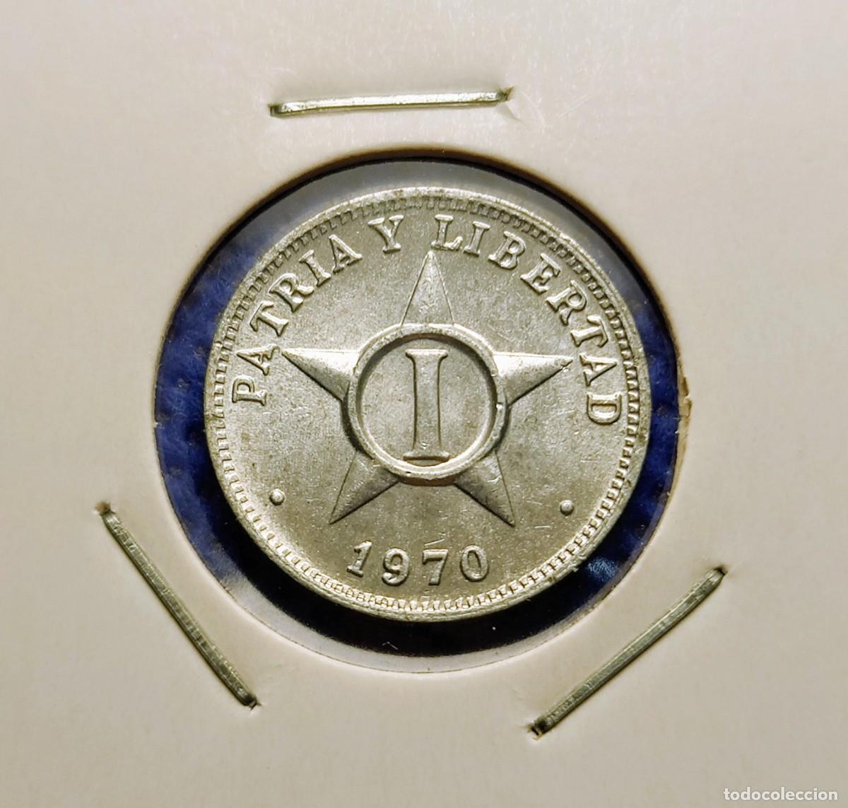 Monedas antiguas de Am&eacute;rica: Cuba 1 centavo 1970 Sin Circular - Foto 1
