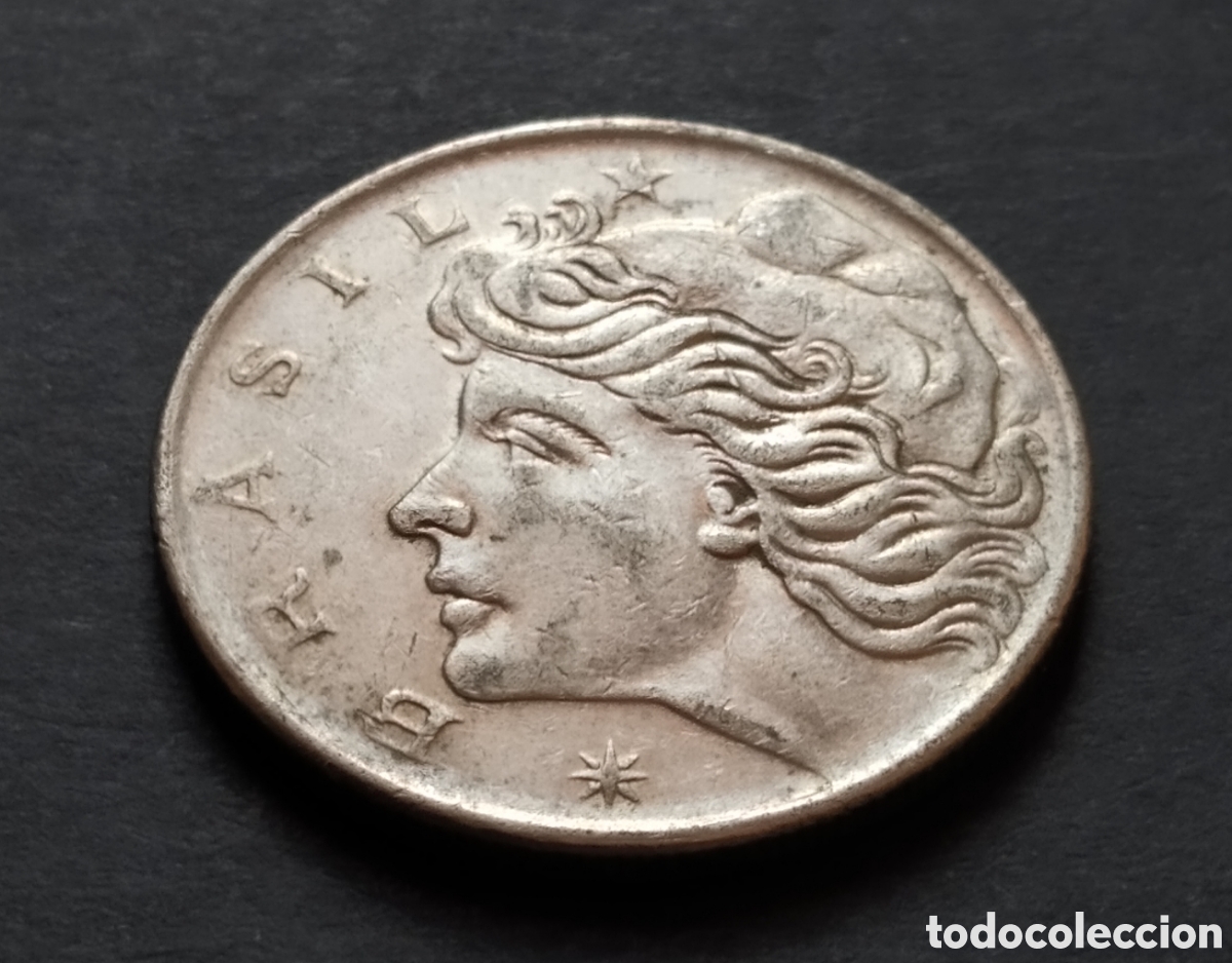 Monedas antiguas de Am&eacute;rica: MONEDA - BRASIL 50 CENTAVOS 1970 - Foto 4