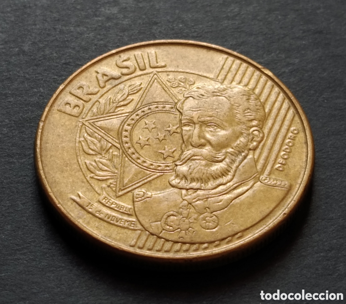 Monedas antiguas de Am&eacute;rica: MONEDA - BRASIL 25 CENTAVOS 2008 - Foto 4