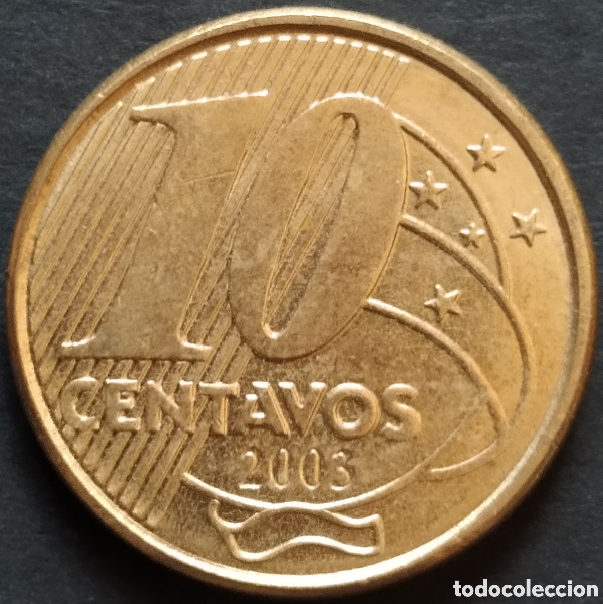 Monedas antiguas de Am&eacute;rica: MONEDA - BRASIL 10 CENTAVOS 2003 - Foto 1