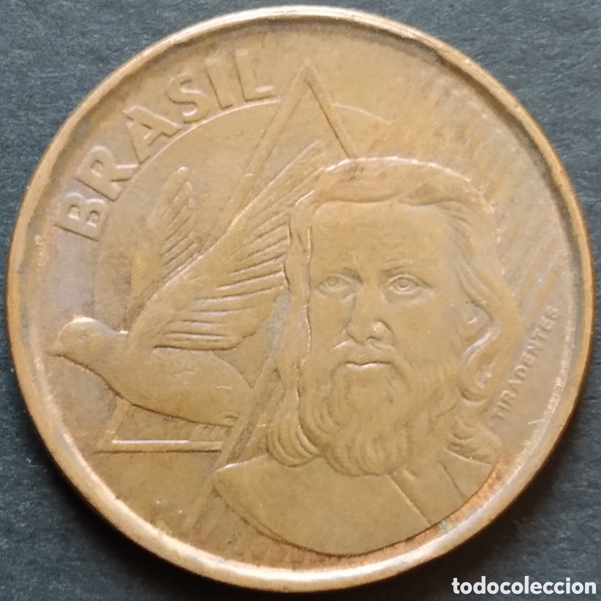 Monedas antiguas de Am&eacute;rica: MONEDA - BRASIL 5 CENTAVOS 2013 - Foto 2