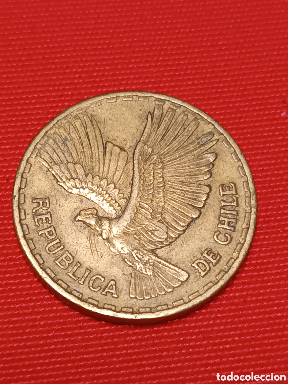 Monedas antiguas de Am&eacute;rica: CHILE, 10 CENTESIMOS DE 1964. - Foto 1