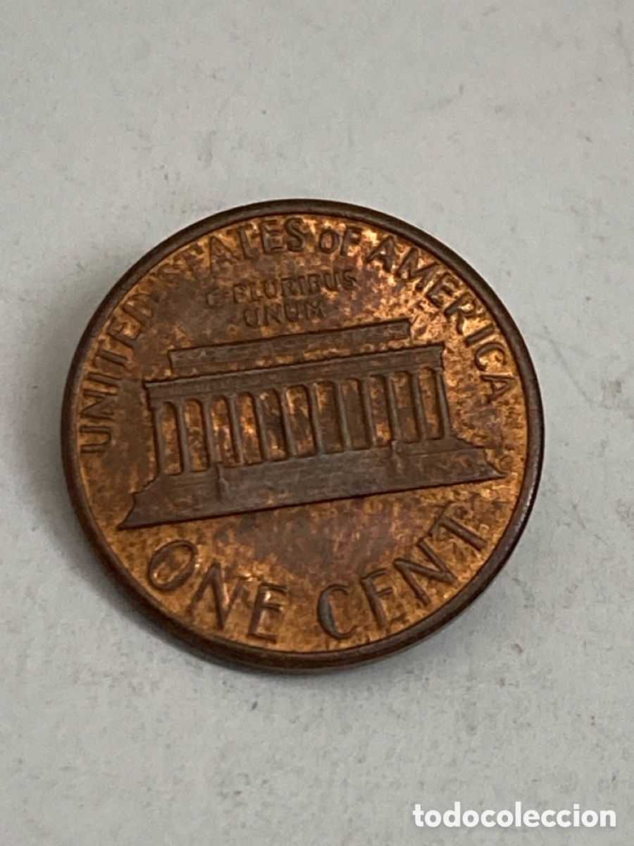 Monedas antiguas de Am&eacute;rica: Moneda One Cent 1977 Usa L47 - Foto 2