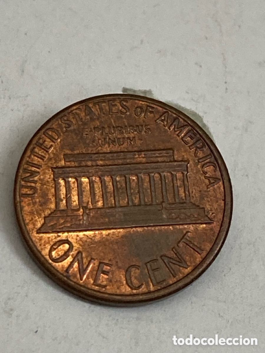 Monedas antiguas de Am&eacute;rica: Moneda One cent 1980 Usa L47 - Foto 2