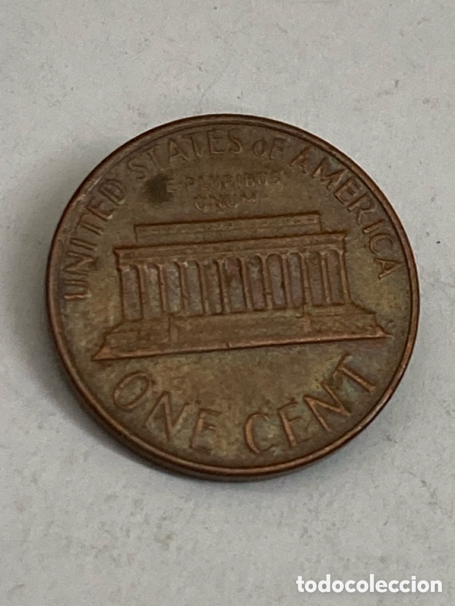 Monedas antiguas de Am&eacute;rica: Moneda One Cent 1977 Usa L47 - Foto 2
