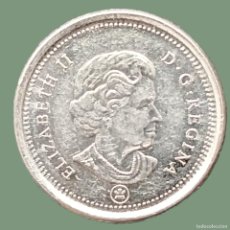 Monedas antiguas de América: CANADA 10 CÉNTIMOS - AÑO 2009 - KM#492. *CIRCULADA* (EBC) 4º RETRATO DE LA REINA