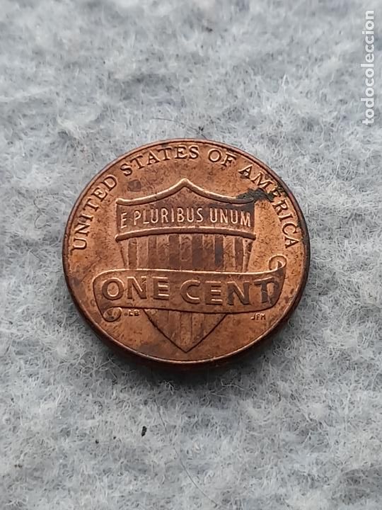 Monedas antiguas de Am&eacute;rica: USA. 1 C&eacute;ntimo. A&ntilde;o 2015 D. - Foto 1