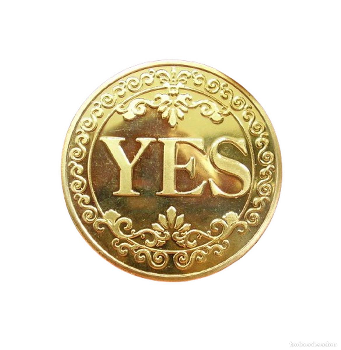 Monedas antiguas de Am&eacute;rica: Moneda Oraculo Si y No Yes or Not - Foto 1
