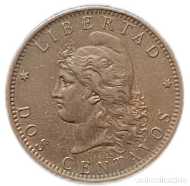 Monedas antiguas de Am&eacute;rica: ARGENTINA. 2 CENTAVOS. 1.884 - Foto 1