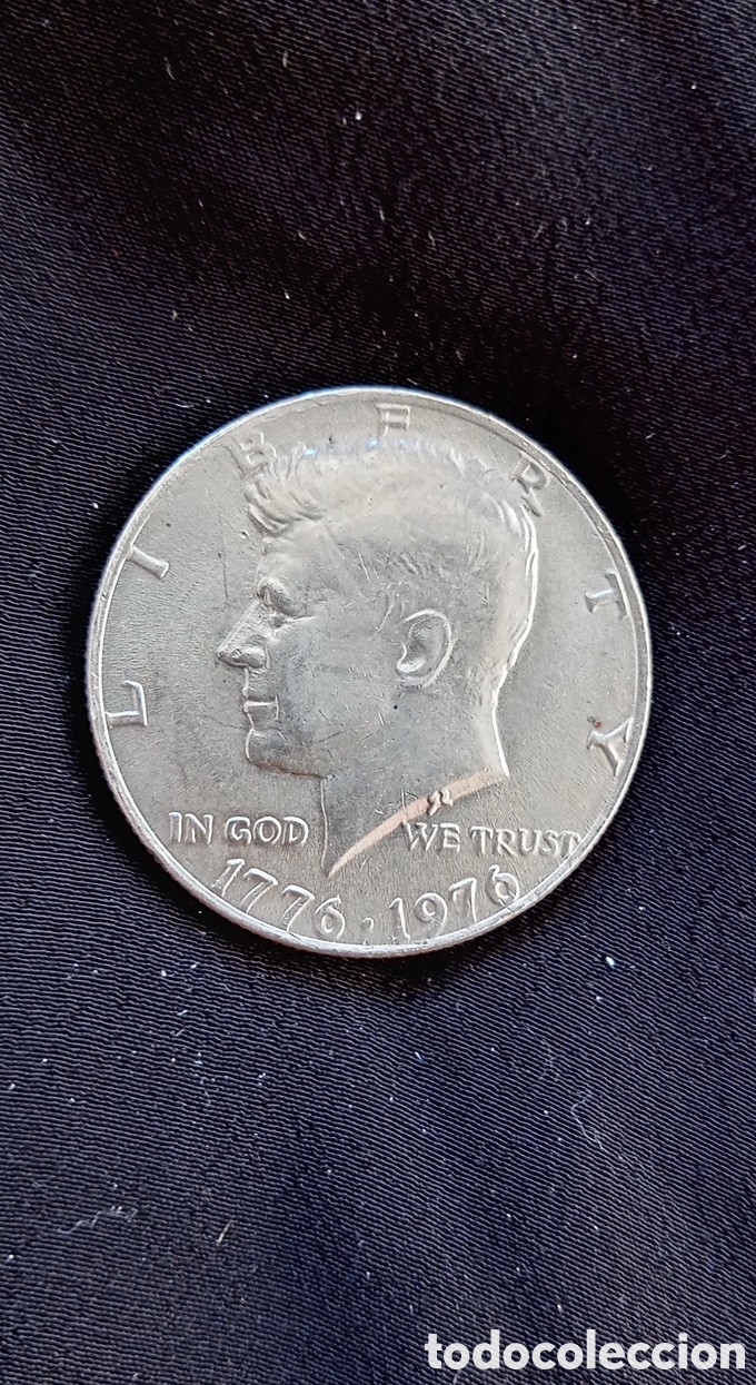 Monedas antiguas de Am&eacute;rica: USA HALF DOLLAR 1976 - Foto 2