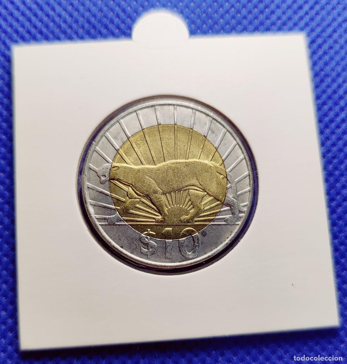 Monedas antiguas de Am&eacute;rica: Uruguay 10 pesos 2011 - Foto 1