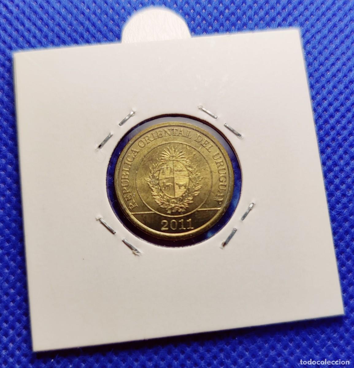 Monedas antiguas de Am&eacute;rica: Uruguay 1 peso 2011 - Foto 2