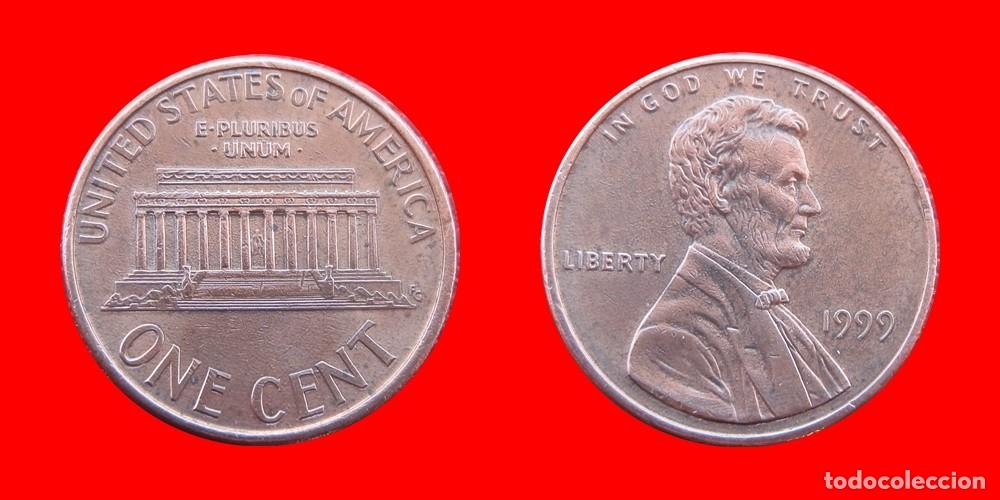 Monnaies anciennes d'Am&eacute;rique: 1 CENTAVO 1999 USA-98759