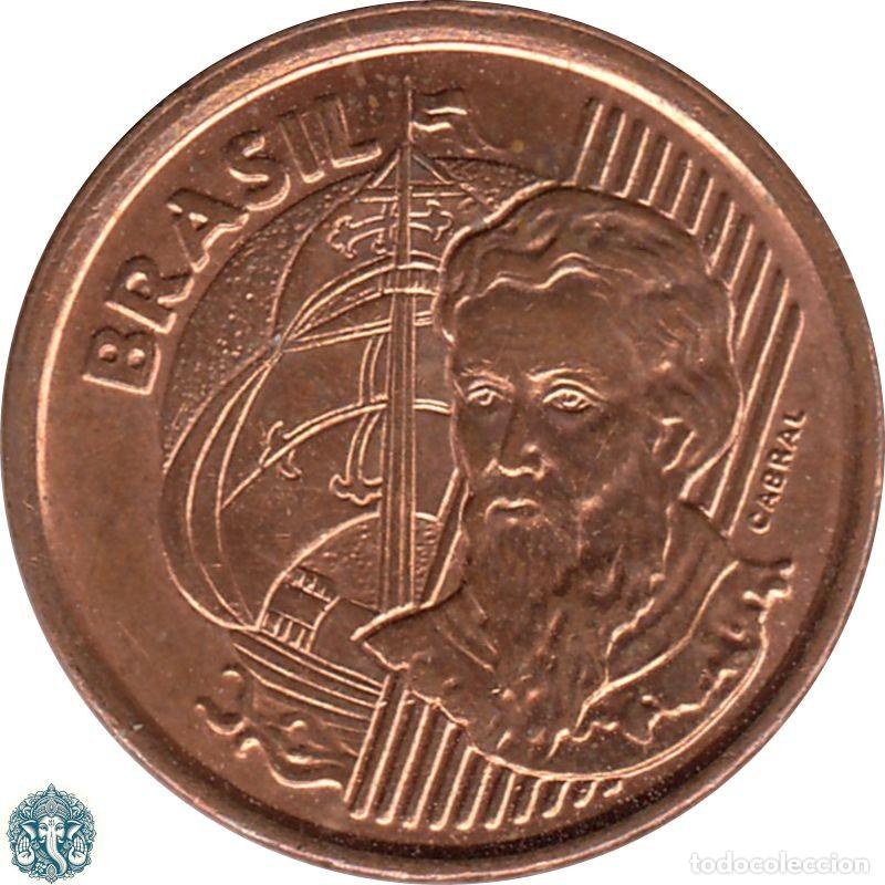 Monedas antiguas de Am&eacute;rica: BRASIL 1 Centavo 2002 KM#647 - Foto 1