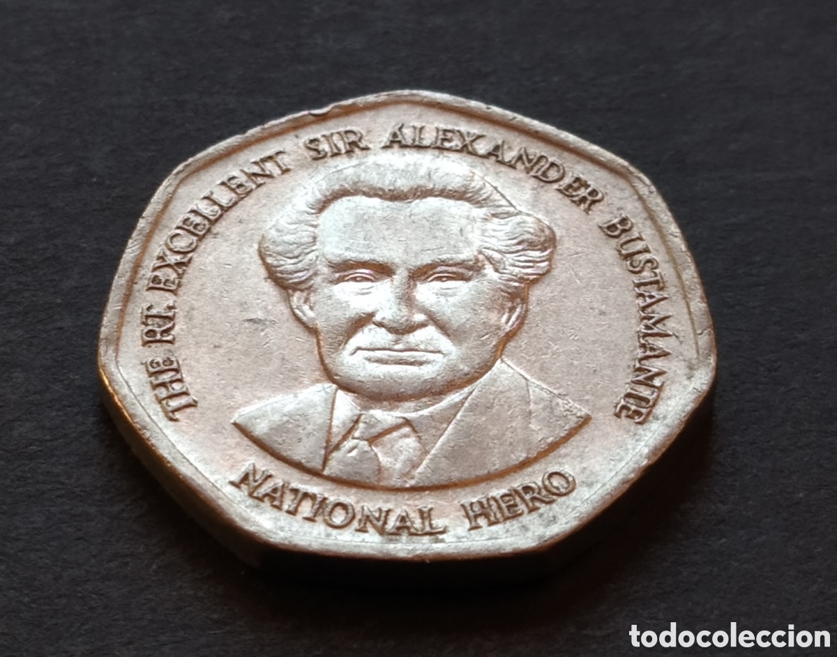 Monedas antiguas de Am&eacute;rica: MONEDA - JAMAICA 1 DOLLAR 1996 - Foto 4