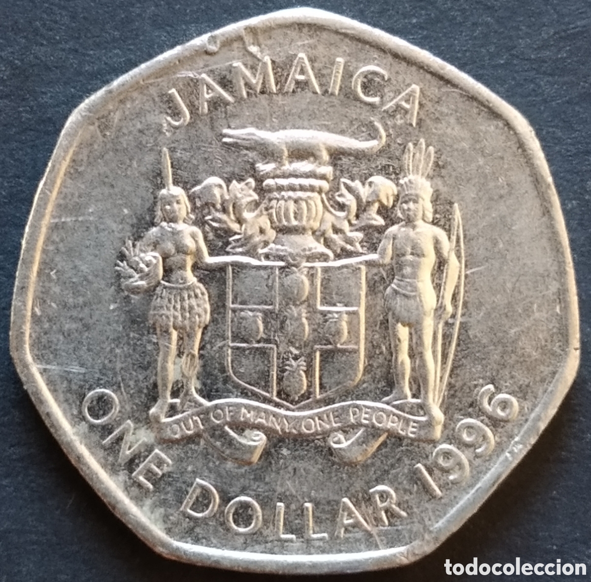 Monedas antiguas de Am&eacute;rica: MONEDA - JAMAICA 1 DOLLAR 1996 - Foto 1