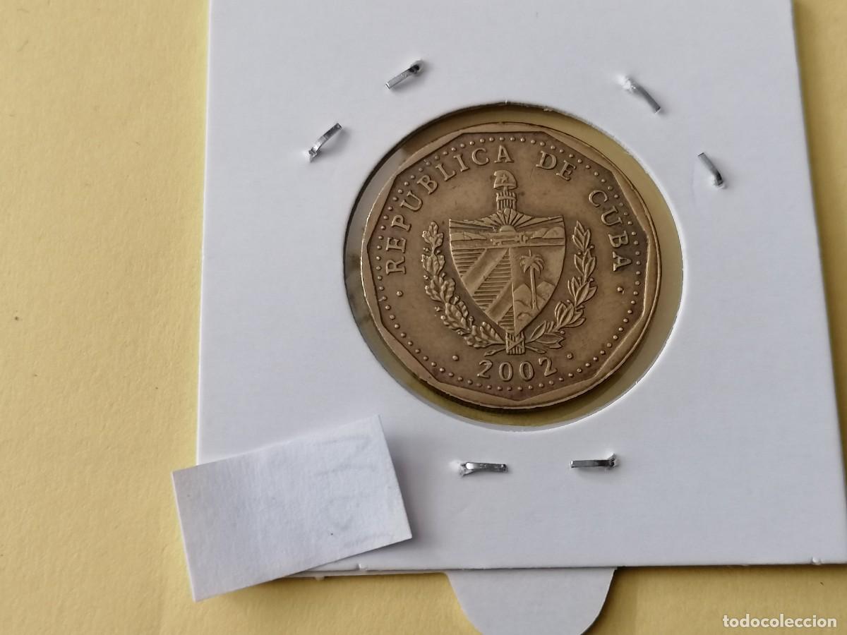 Monedas antiguas de Am&eacute;rica: Moneda 1 Peso, Cuba, 2002, MBC+ - Foto 2