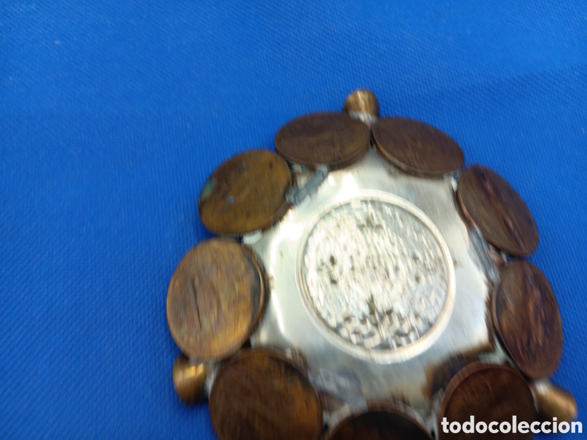 Monedas antiguas de Am&eacute;rica: Cenicero de monedas de 20 centavos - Foto 2