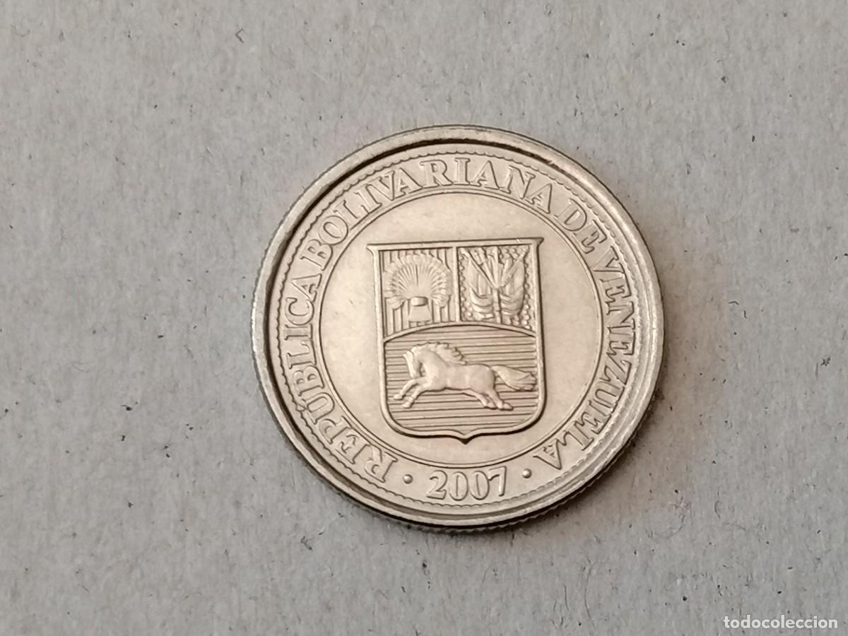 Monedas antiguas de Am&eacute;rica: Moneda 10 cent, Venezuela, 2007, EBC, - Foto 2