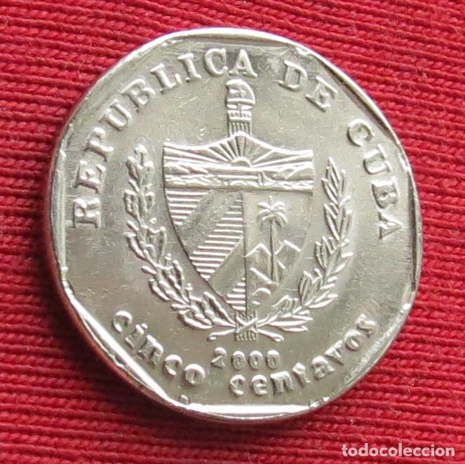 Monedas antiguas de Am&eacute;rica: Cuba 5 centavos 2000 KM# 575.2 Lt 357 *V2 - Foto 1