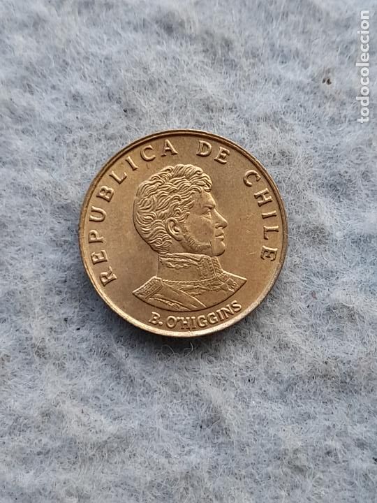 Monedas antiguas de Am&eacute;rica: Chile. 10 Cent&eacute;simos. A&ntilde;o 1971 - Foto 2