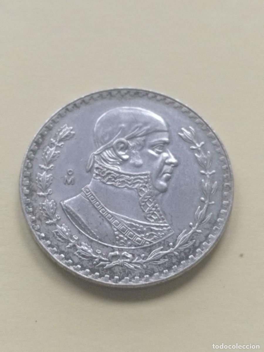 Monedas antiguas de Am&eacute;rica: MEXICO: UN PESO PLATA 1966 - Foto 1