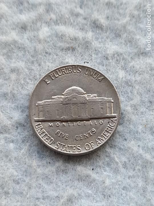 Monedas antiguas de Am&eacute;rica: USA. 5 C&eacute;ntimo. A&ntilde;o 1982 P. - Foto 2