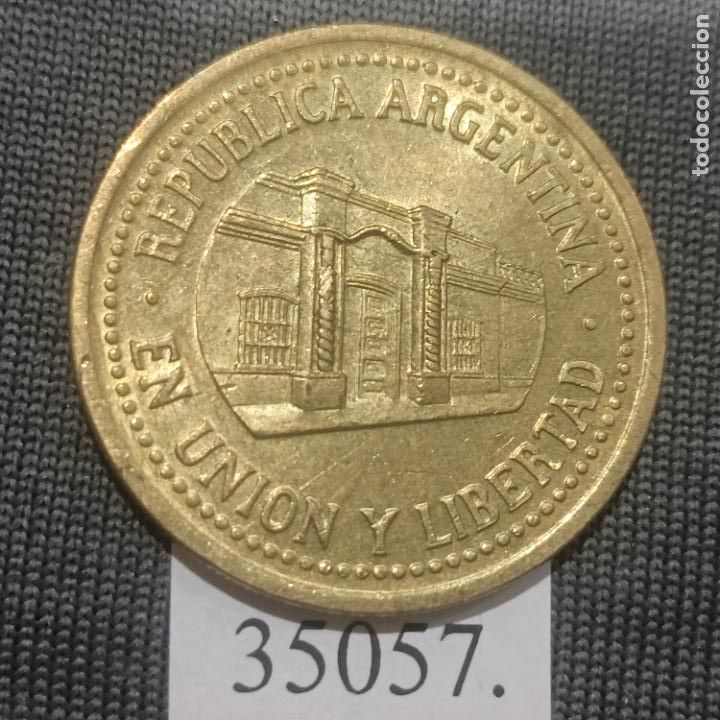 Monedas antiguas de Am&eacute;rica: Argentina 50 centavos 1994 c&eacute;ntimos - Foto 1