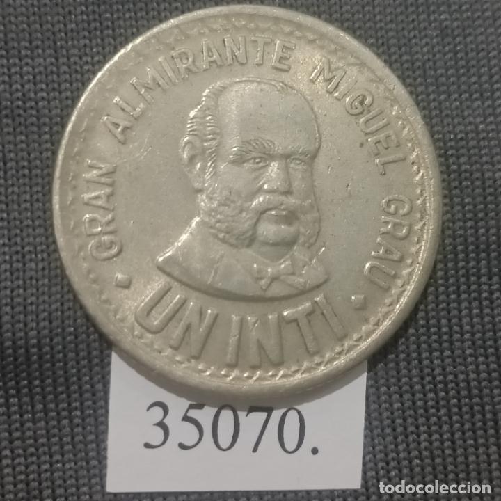 Monedas antiguas de Am&eacute;rica: Per&uacute; 1 inti 1987 - Foto 1