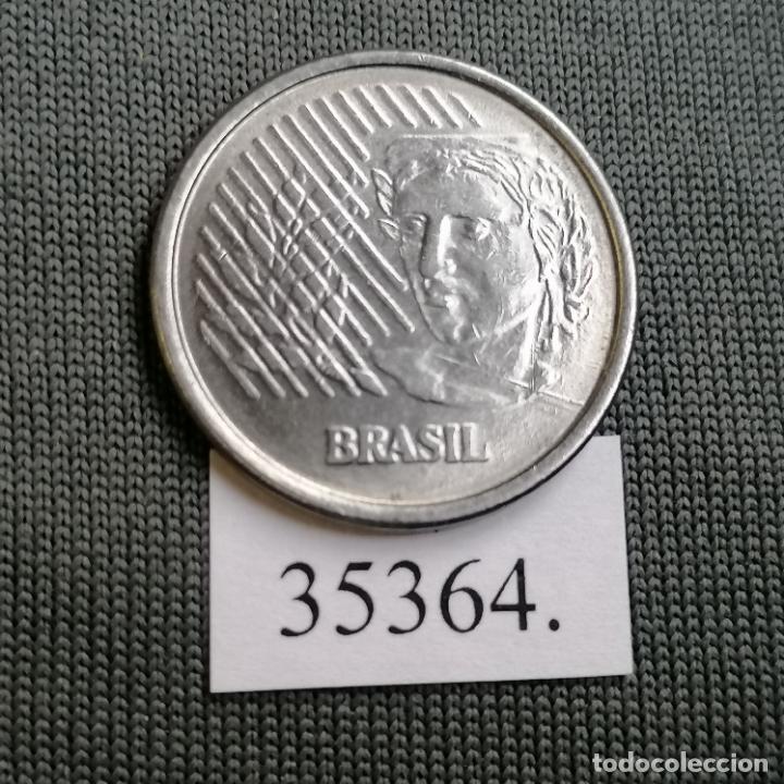 Monedas antiguas de Am&eacute;rica: Brasil 1 c&eacute;ntimo 1996 , centavo - Foto 1