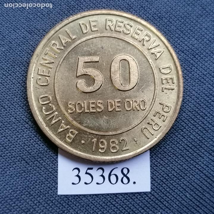 Monedas antiguas de Am&eacute;rica: Per&uacute; 50 soles 1982 - Foto 1