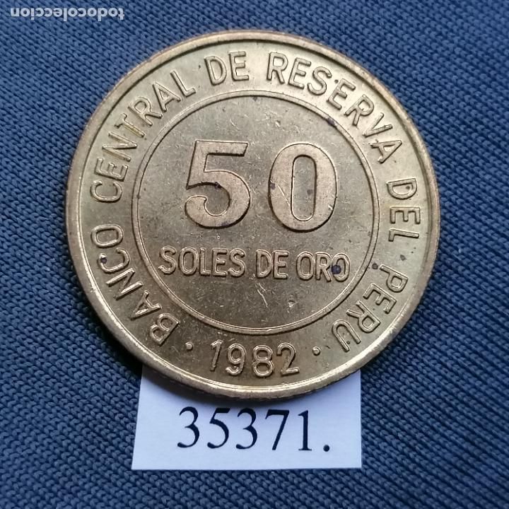 Monedas antiguas de Am&eacute;rica: Per&uacute; 50 soles 1982 - Foto 2